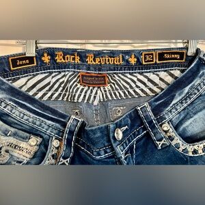 Rock Revival Skinny-Jena Size 32